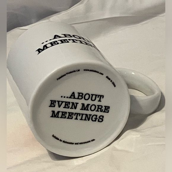I Love Meetings Mug Ceramic Mug - Picture 9 of 16